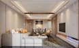 layout 3d interior apartment,multifunctional room,master suite,blender rendering