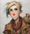 draw a fantastic female character