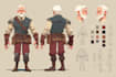 draw simple 2d game characters