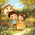 do custom book cover and children book illustrations
