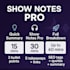 write SEO podcast show notes with summaries for your podcast