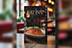 design restaurant menu and food menu