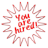 create your professional application letter