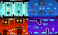 design geometry dash thumbnail deco level layout texture pack play test design
