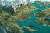 draw  fantasy map illustration, dnd map