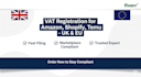 register your vat for amazon, shopify or temu in the UK or eu fast