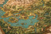 draw landscape sketch, colored site plan, custom map