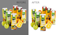 packshot photo editing services