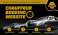design chauffeur website limousine website taxi booking website