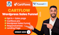 design cartflows, funnelkit pro, thrive architect sales funnel