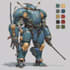 make uniqe  sci fi , mecha, fantasy character design