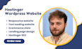 develop hostinger website design hostinger wordpress website ecommerce store