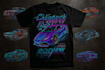 draw your vehicle for t shirts design