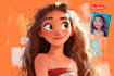 design a 2d cartoon character