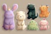 draw animals cartoon illustration