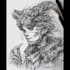 draw a cartoon character in a funny sketch