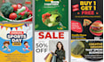 design eye catching flyer and poster