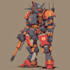 draw mecha robot character design
