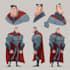 drawing custom superhero character in action