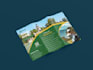 do modern professional travel trifold brochure  design