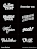 logo design  artistic fonts, cartoon badges etc