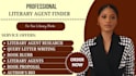 get you responsive literary agent lists, write a top query letter, book proposal