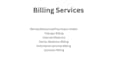 provide mental health billing services