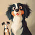 draw your dog or any pet into cartoon