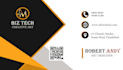 create minimal moon inspired business card in 3 52 inch