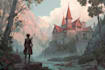 draw detailed fantasy landscapes and environments