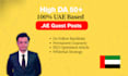 post your article on a uae website with dofollow backlink