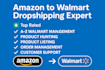 do amazon to walmart drop shipping and hot selling products listing