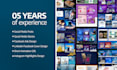design facebook and instagram ads, creative ad images and social media post