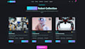 build a responsive landing page using HTML CSS java script