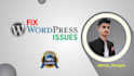fix wordpress issues, improve wordpress security, critical error, elementor pro