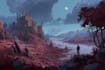 paint concept art, fantasy landscapes, background scenes