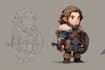 design simple 2d game characters