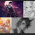 draw anime and game style characters art