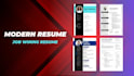create a executive and clean resume design for win  dream job