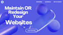 provide monthly website maintenance and content updates