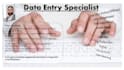 do accurate data entry and efficient data management