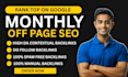 create high da90 manual SEO backlinks to boost google ranking