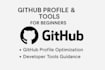 setup your github profile and teach you how to use developer tools