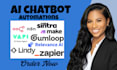 build custom ai chatbot automation using sintra ai gumloop vapi n8n and lindy ai