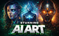 create stunning ai art