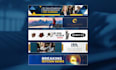 design a professional linkedin banner