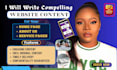 write compelling website content for your homepage, about us, and service pages