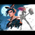 draw anime and game style characters art