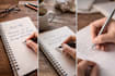 convert your writing work into clean handwritten notes