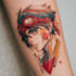 make anime tattoo design